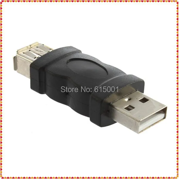 Новый 2 предмета Firewire IEEE 1394 6 Булавки женщина к USB 2.0 Мужской кабель адаптер разъем