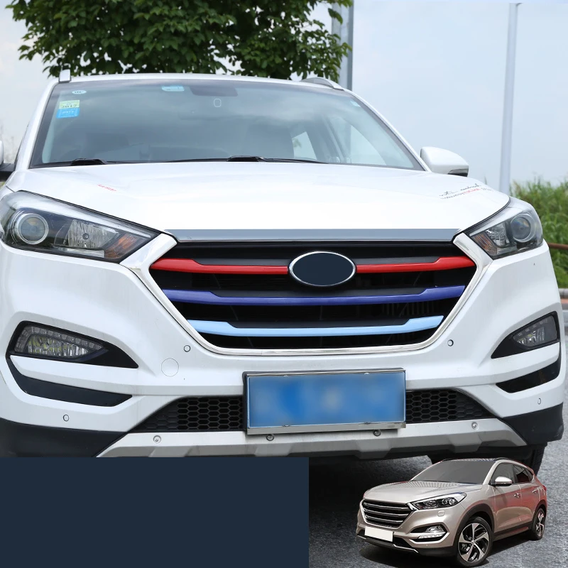 Передняя Автомобильная Декоративная полоса промежуточная чистая декоративная