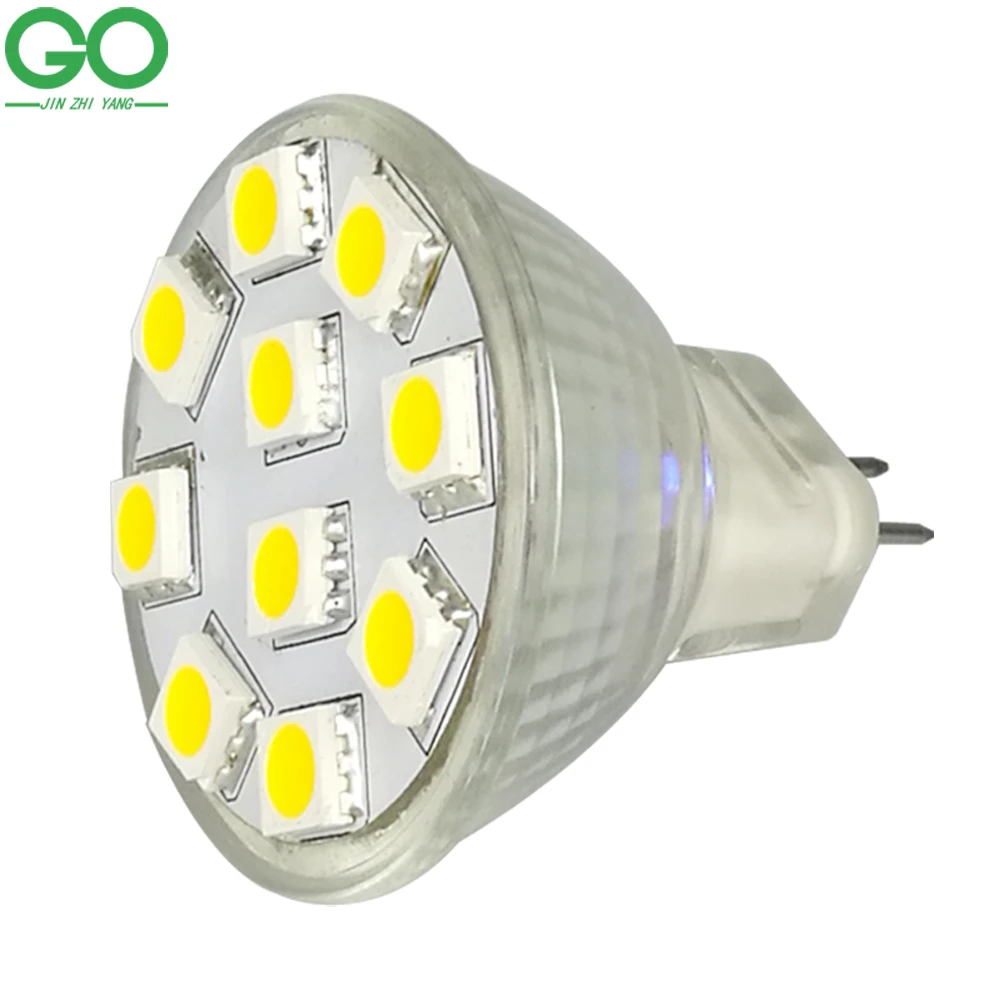 mr11 gu4 привел Spotlight 12в 2w регулируется, bombillas привел место легких 10-30vdc lampada привел колба эквивалент 20w галогенные лампы