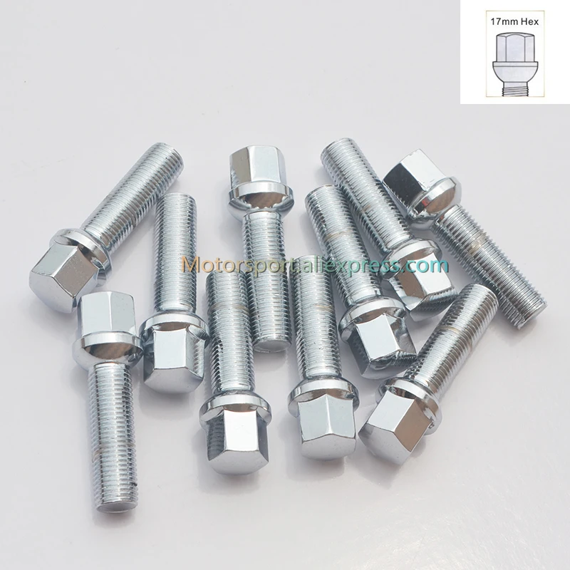 1 шт. 12x1. 5 | 12x1. 25 | 14x1. 5 | 14x1,25 40 мм | 45 мм | 50 мм | адаптер для автомобильных колес с шариковым сиденьем