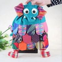 5 pieces innovative children elephant ethnic style vintage cartoon backpack mochilas school bag for kids bolsa mujer