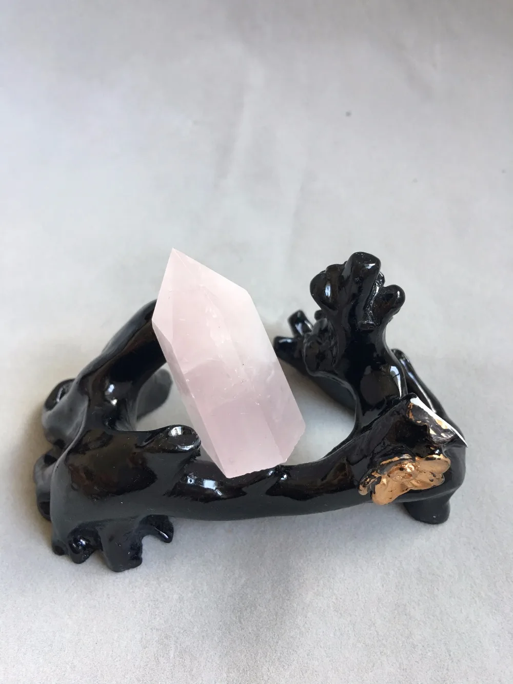 Free shipping 100% Natural Rocha Cristal De Quartzo ROSA Ponto Cura | Дом и сад
