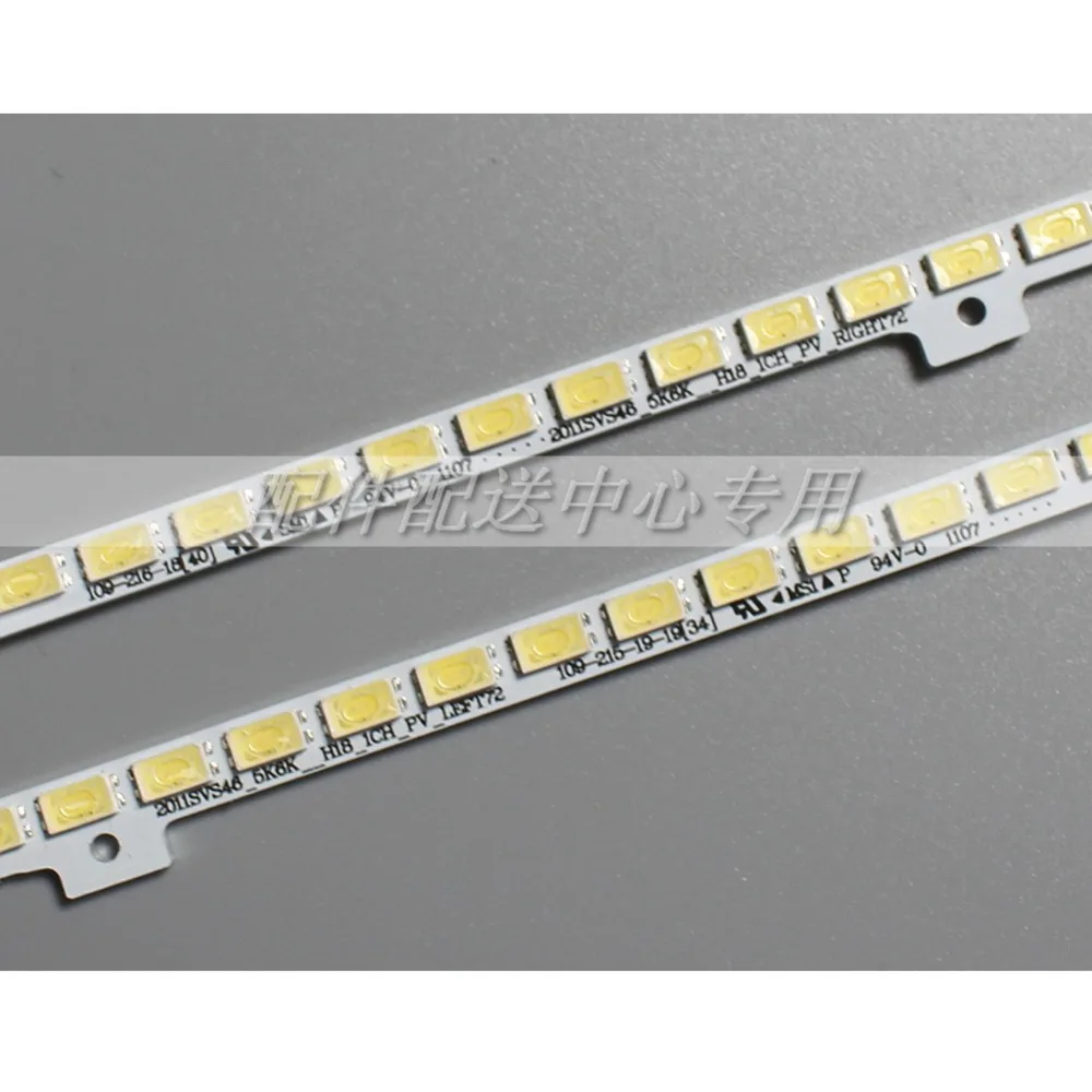 2 шт. x светодиодная подсветка для Samsung 46 &quotTV UA46D5000 2011SVS46 5K6K H1B 1CH BN64 01644A LTJ460HN01 H UE46D5000