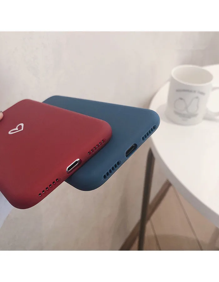 Модный Цветной чехол с принтом любовь для iphone XS Max XR X 6 6s 7 8 plus задняя крышка