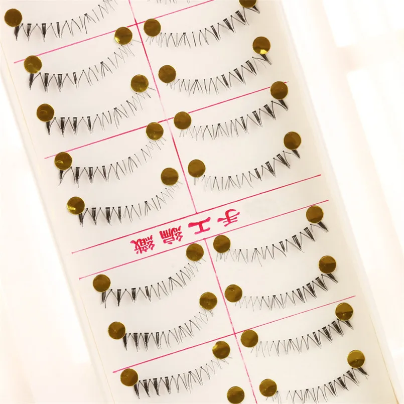 10Pairs/box Lower Eyelashes New Brand Professional Eyes Makeup False Lahes 3D Mink Lashes Maquiagem | Красота и здоровье