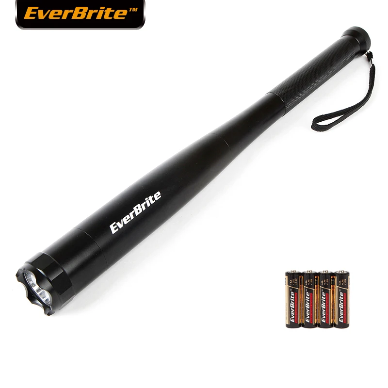 Everbrite бейсбольная бита светодиодный фонарик 2000 люменов дубинка фонарик для самообороны безопасности кемпинг свет
