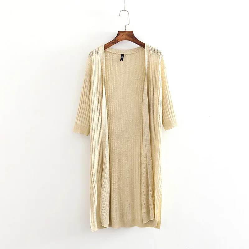 2019 Большие размеры повседневные кардиганы летняя женская одежда модные