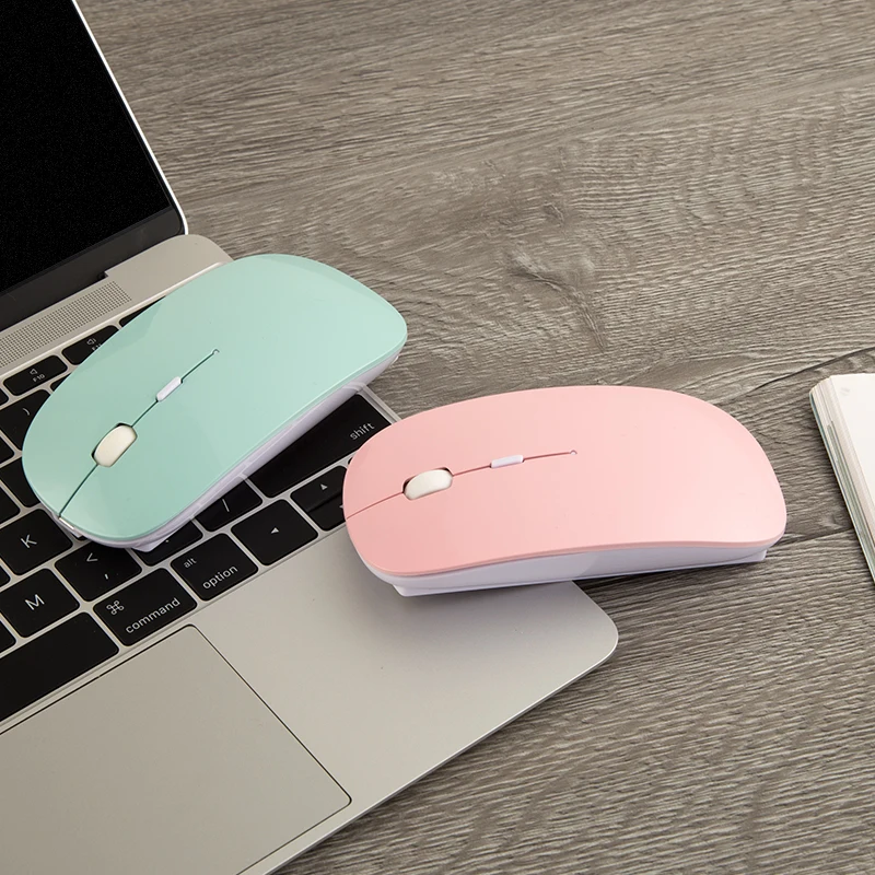 Bluetooth мышь для женщин и мужчин перезаряжаемая Бесшумная беспроводная Macbook air/pro