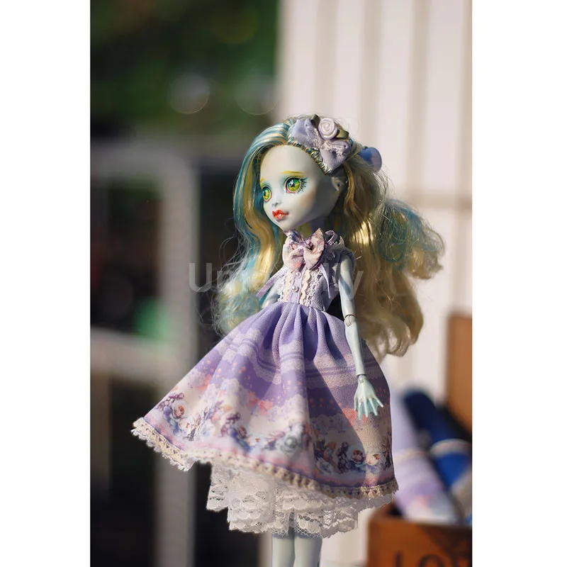 Кастомизация одежды куклы шифон ткань для Blyth, Barbi, BJD, Pullip Кукла Одежда платье Шитье «сделай сам» материал 16*47 см