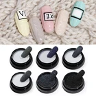 Черно-белая сахарная блестящая Пыль для ногтей шерстяная голографическая пудра для Ногтей Сияющий пигмент для ногтей хромированная пыль декоративные накладные ногти для дизайна ногтей