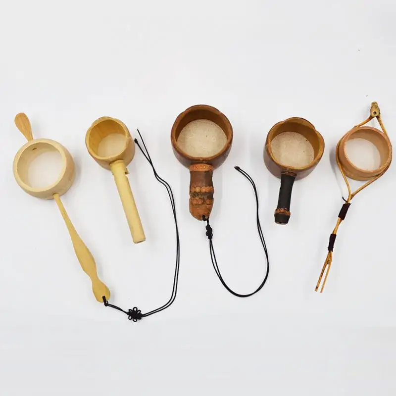 Ручной работы Натуральный Бамбуковый ситечко для чая многоразовый фильтр чайные