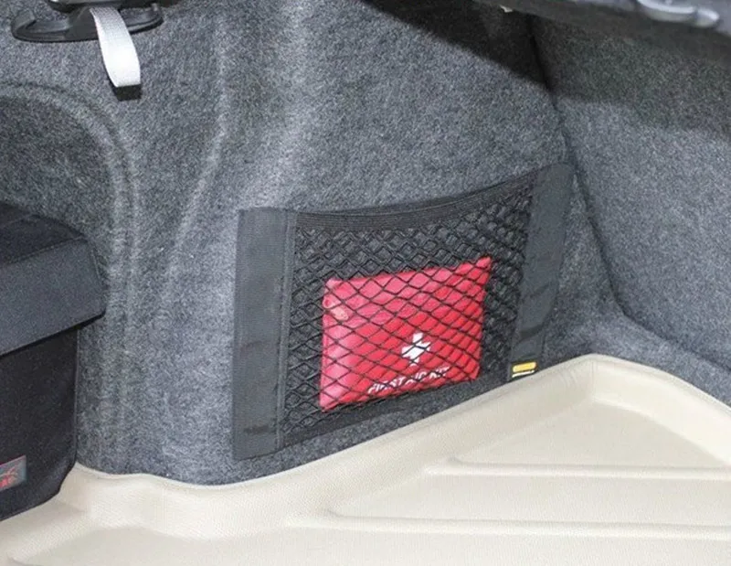 Автомобильный Стайлинг Новый задний багажник сетка для сиденья Сетчатая Сумка