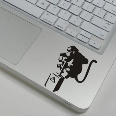 WS-black(89) Виниловая переводная наклейка для ноутбука частичный стикер для Macbook Air 11 Pro retina 13 15 забавная наклейка для ноутбука acer/Xiaomi/hp/Asus - Цвет: WS-black(89)