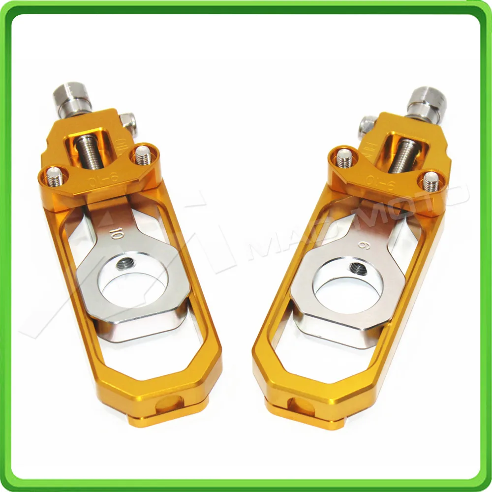 Регулятор натяжения цепи мотоцикла подходит для HONDA CBR 600 RR CBR600RR 2005 2006 Gold & Silver|chain