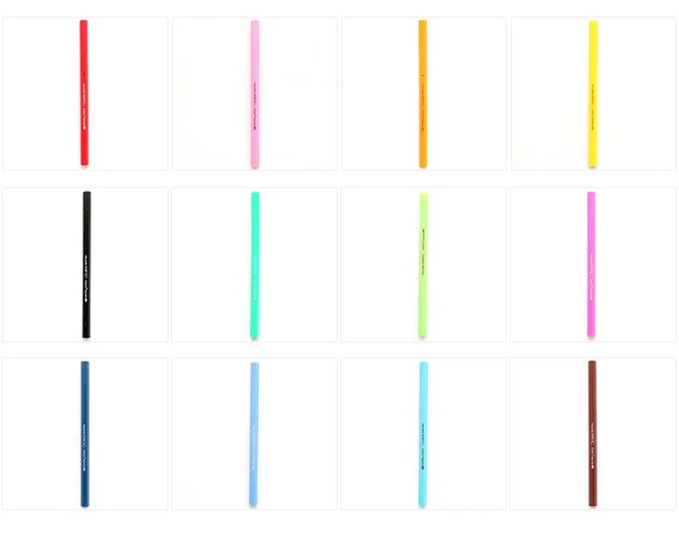 Цветная гелевая ручка molan 72 шт./лот школьные ручки для письма и рисования 0 5 мм