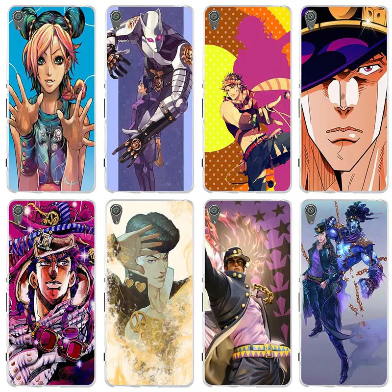 Чехлы для телефонов Jojo's Bizarre Adventure из мягкого ТПУ с морской раковиной Sony Xperia XA XZ Z