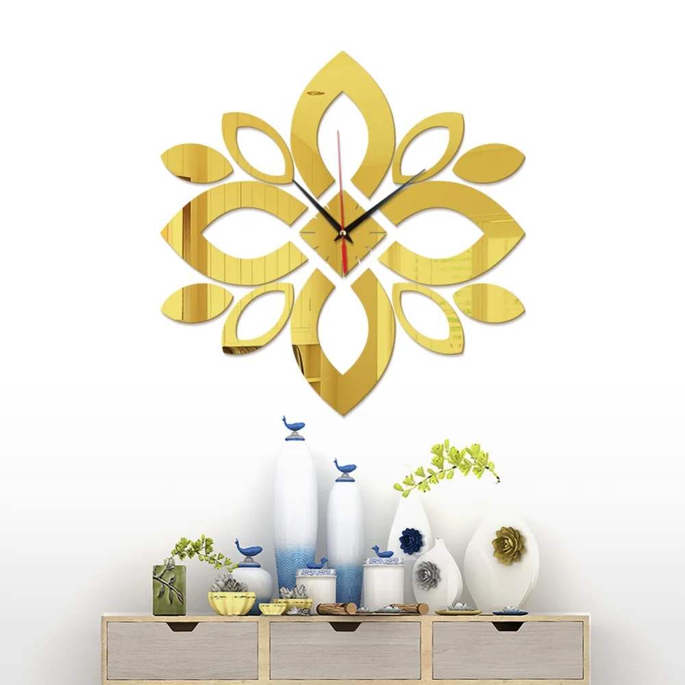 Креативные Круглые лепестки цветов 3d наклейки на стену гостиной спальни дверь