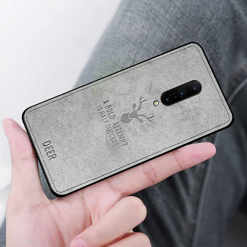 Чехол для телефона Keajor Oneplus 7 Pro модный тканевый чехол из ТПУ силиконовая рамка