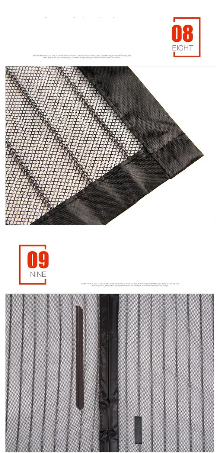 Москитная сетка на липучке для защиты от насекомых лето|Противомоскитные сетки| |