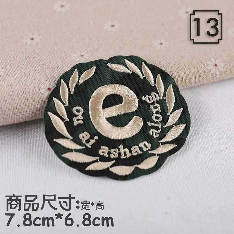 1pc Embroidered Military Camouflage Patches for Clothing Iron on Sew Applique Fabric Clothes Shoes Bags DIY Decoration B | Дом и сад