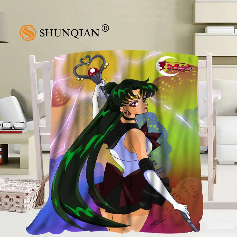 4 Одеяло Sailor Moon, мягкое, сделай сам, диван-кровать, одеяло для детей и взрослых, теплое, на заказ, одеяло 56x80Inch50X60Inch40X50Inch - Цвет: 4