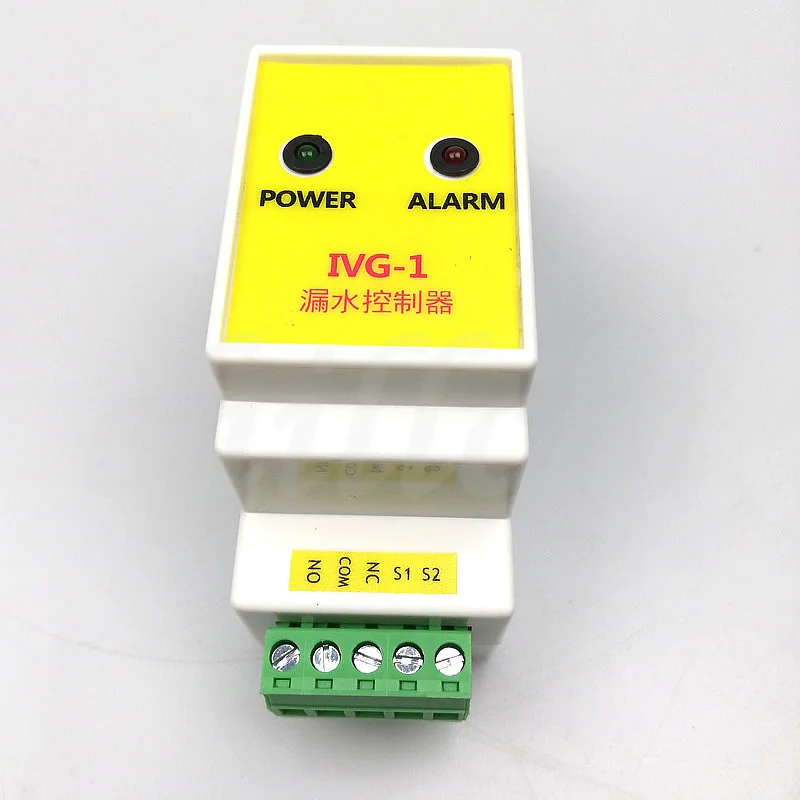 

Water leakage sensor, rail type immersion controller, relay switch output