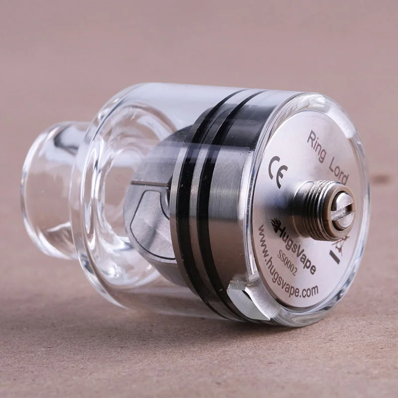 Оригинальный новейший Vape HugsVape кольцо Lord RDA 27 мм Tornado поток воздуха 510/сквомк pin vs