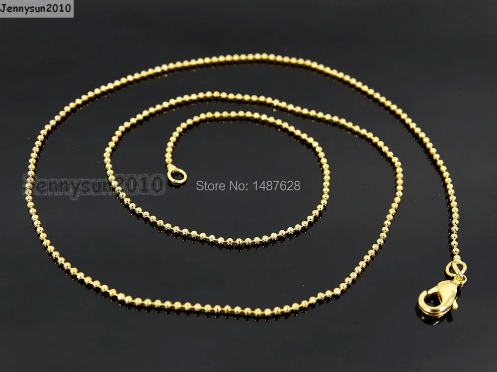 Натуральный черный оникс искусственная кожа подвеска бусины золото 17 дюймов