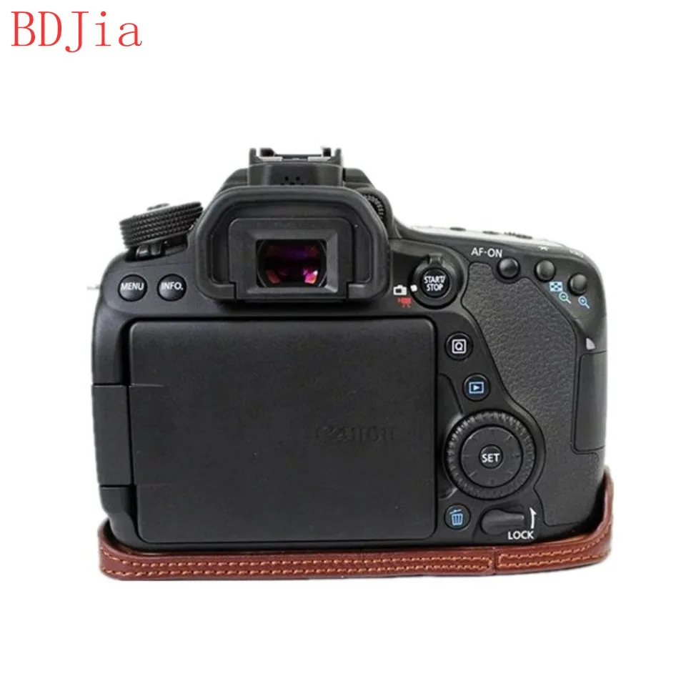 Основа корпуса для половины камеры из натуральной яловой кожи Canon 90D 80D 70D 60D (любой
