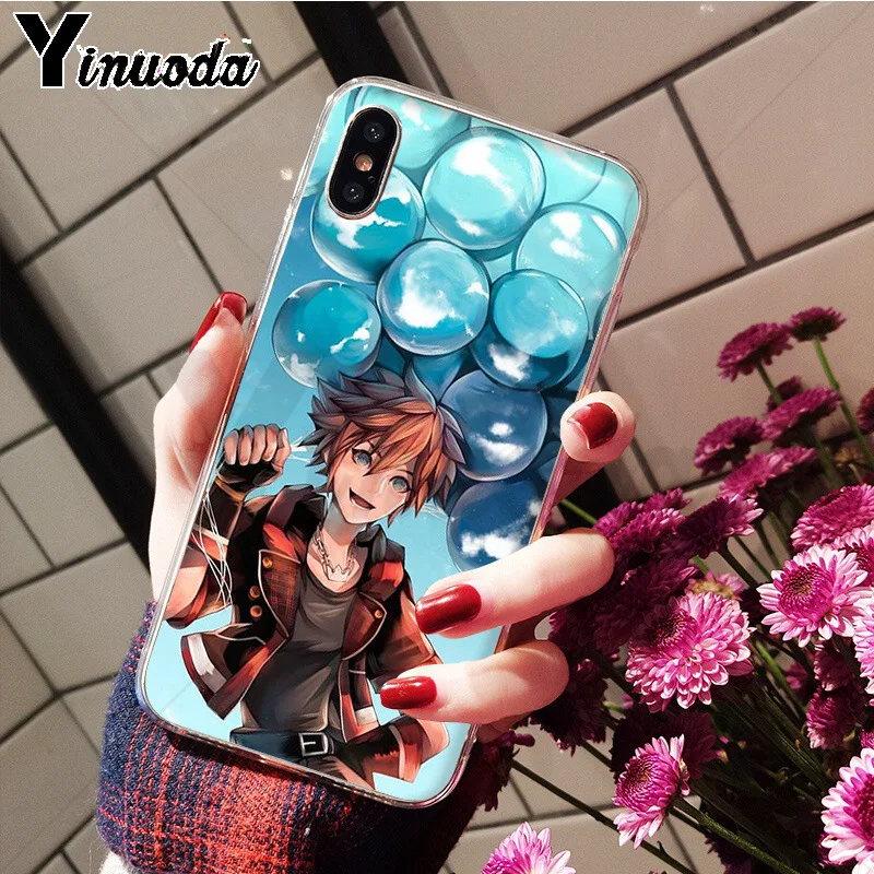 A8 Yinuoda Amine Kingdom Hearts TPU мягкий высококачественный чехол для телефона iPhone 8 7 6 6S Plus 5 5S SE XR X XS MAX Coque Shell - Цвет: A8