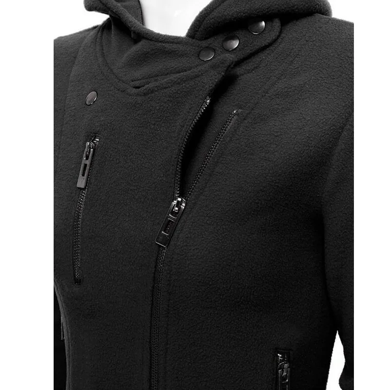 

OLGITUM HIGH QUALITY Cotton Jacket Long Sleeve Fashion Spring Hoodies Autumn Women Zipper Casaco Feminino Coats SS012