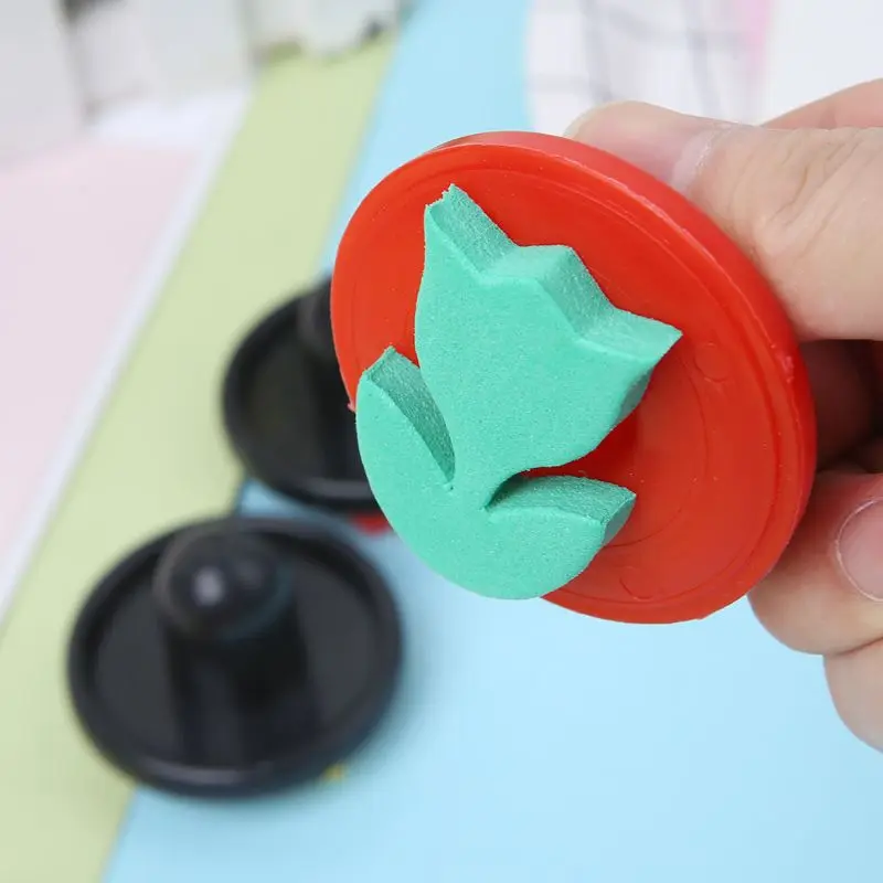 6 шт. ассорти EVA губка Stampers живопись Stamper Пена DIY живопись инструмент для рисования ремесла дети подарок для детей