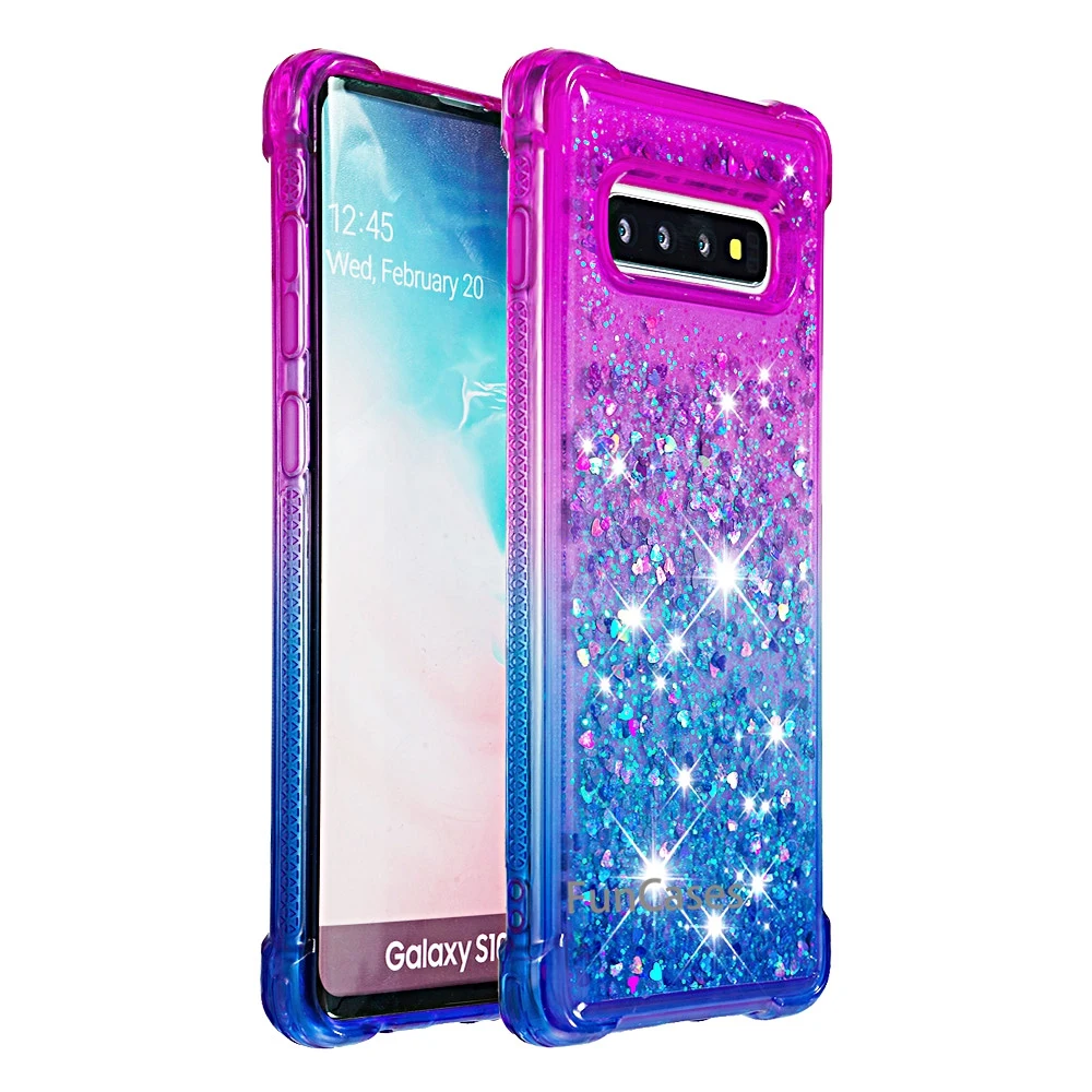 Для samsung Galaxy S10 + Plus Роскошный Бриллиантовый чехол с сияющими блестками Bling