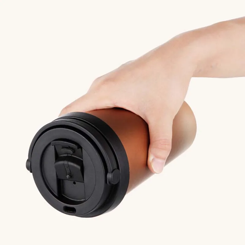 Вакуумная Изолированная дорожная кофейная кружка из нержавеющей стали