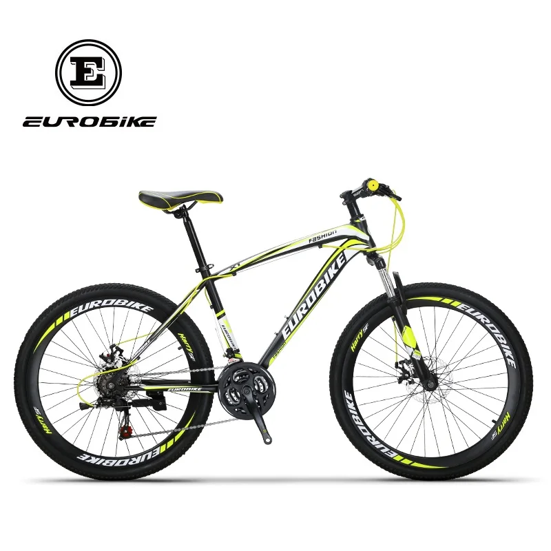 EUROBIKE X1 горный велосипед 26 MTB 21 скорость двойной дисковый тормоз | Спорт и