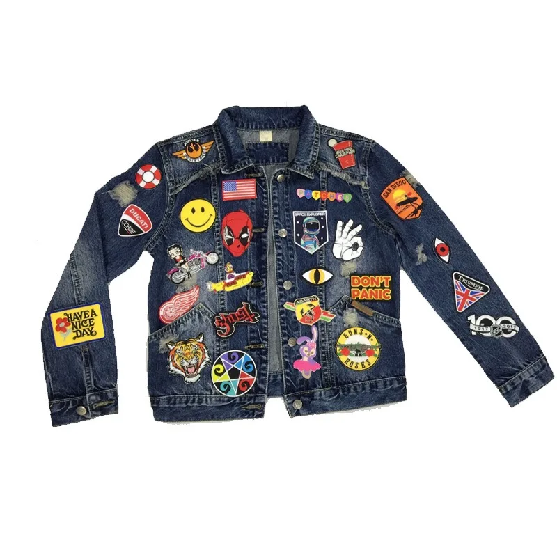 

Beautiful cartoon headphone notes guitar embroidery movement embroidery cloth patches clothes to fill holes clothing accessories