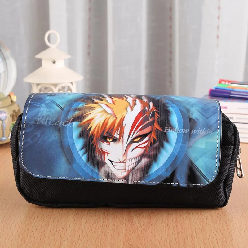 Аниме отбеливатель аксессуары для путешествий сумка Kurosaki ichigo женская косметичка