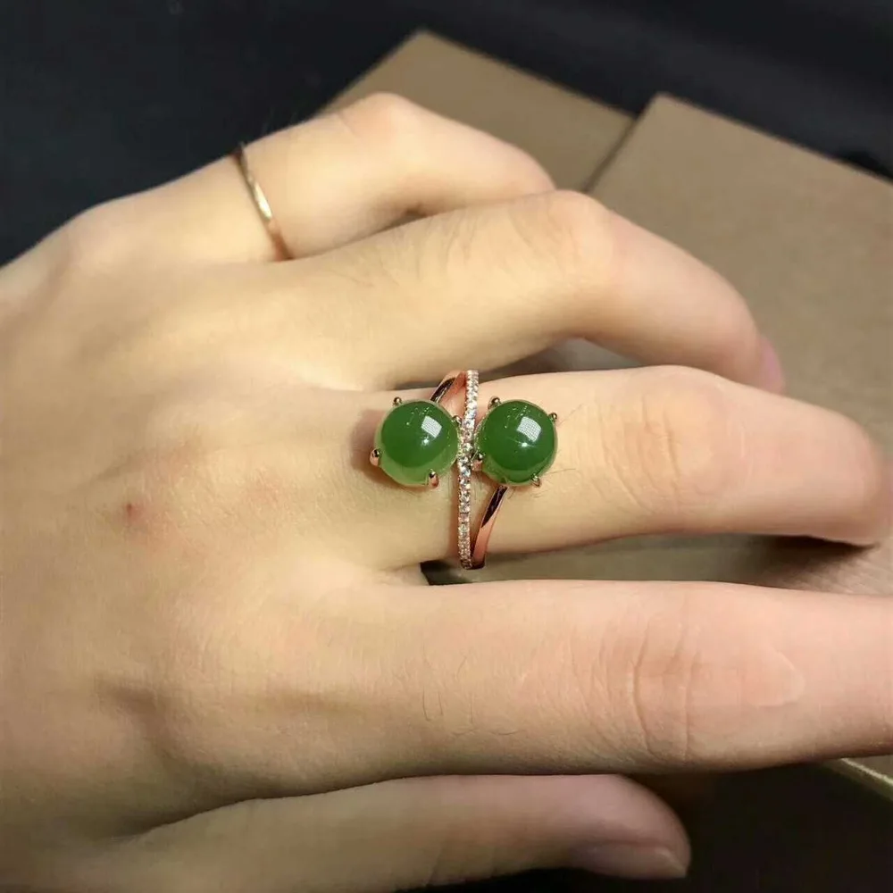 Натуральное Оригинальное женское кольцо из 18 каратного золота инкрустированное