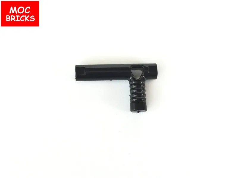10pcs/lot MOC Bricks Technic Black Connector K60849 Weapon DIY Educational Building Blocks Toys for children Xmas gifts | Игрушки и