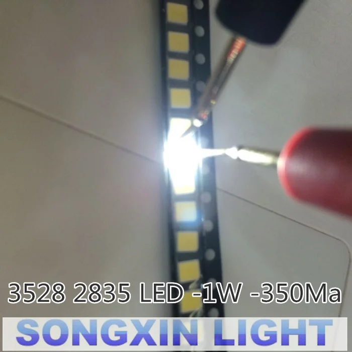 200 шт. светодиодная подсветка 2835 1210 3528 1 Вт 3 5 лм|backlighting for tv|backlight ledbacklight lcd |