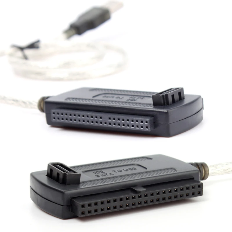 Высокоскоростной кабель преобразователя жесткого диска USB 2 0 на IDE SATA 5 3 #1076|usb 2.0 to