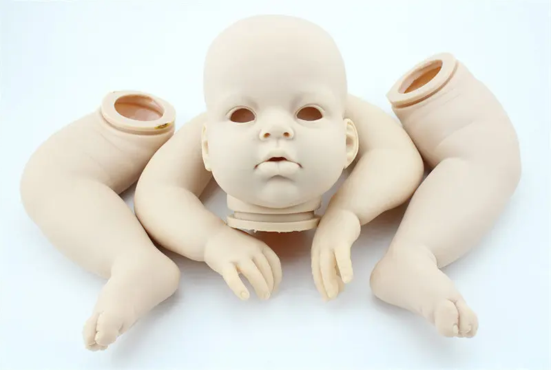 NPK 28 ''открытый Reborn Baby Doll наборы Неокрашенные Пустые для DIY Bebes кукольные