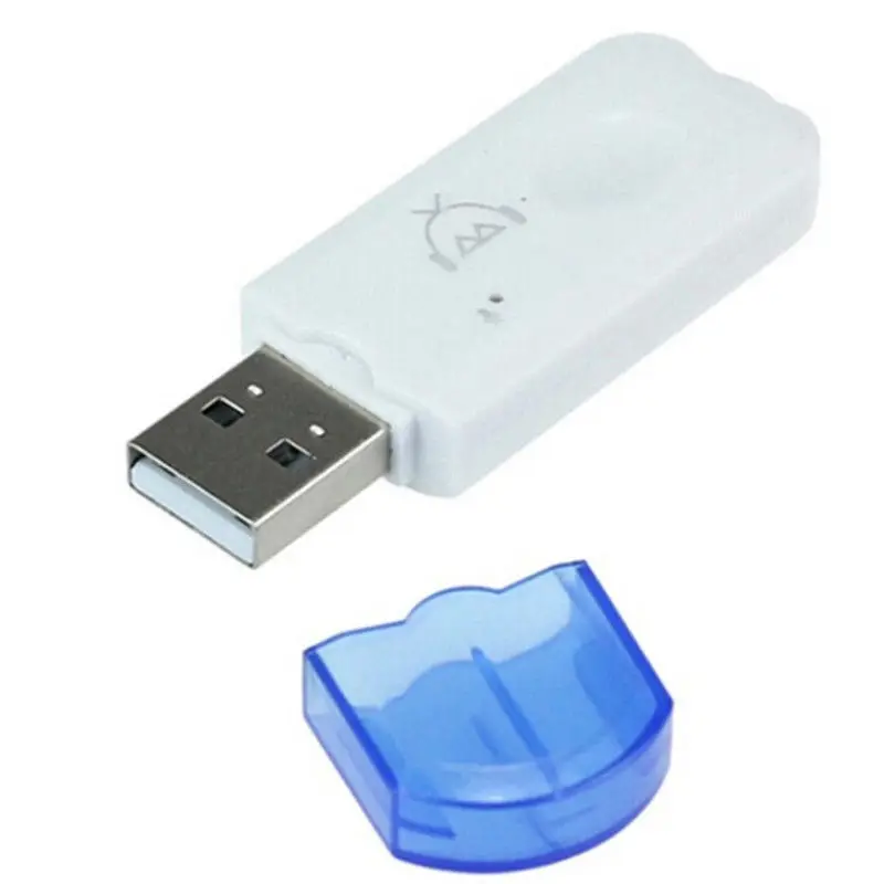 Синий беспроводной USB Bluetooth V2.1 аудио музыкальный приемник адаптер для автомобиля домашний динамик для iphone