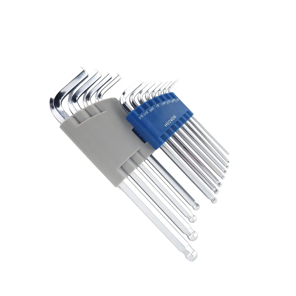 Хорошее качество 12 шт. S2 hex Гаечные ключи шестигранный ключ гнездо гексагональной