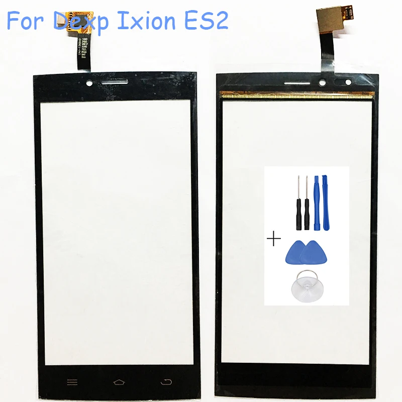 5.0 ''черный мобильный телефон с сенсорным Экран спереди Стекло для dexp ixion ES2