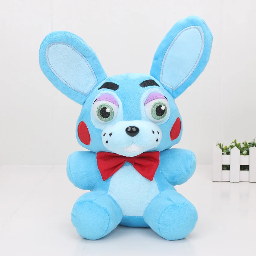 toy Bonnie Five Nights At Freddy's 4 FNAF Freddy Fazbear медведь лисица Бонни и Чика Плюшевые игрушки Мягкая мягкая игрушка кукла 25 см - Цвет: toy Bonnie
