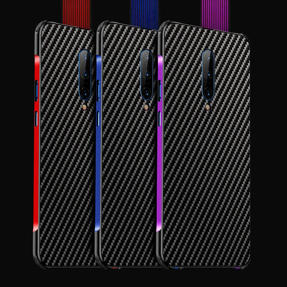 Для One Plus 7 Pro чехол противоударный алюминиевый металлический бампер из