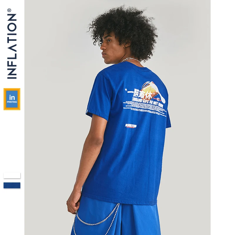 Инфляция x двойная концепция мужские футболки и топы Летняя футболка мужская