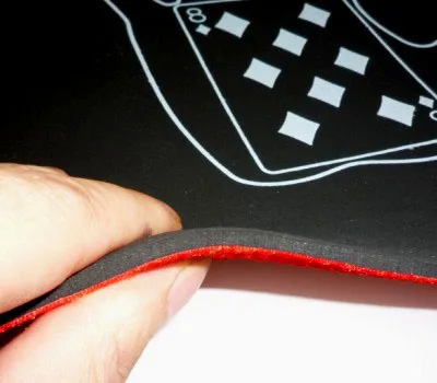 Высококачественный Профессиональный коврик для карт красная карта предсказние