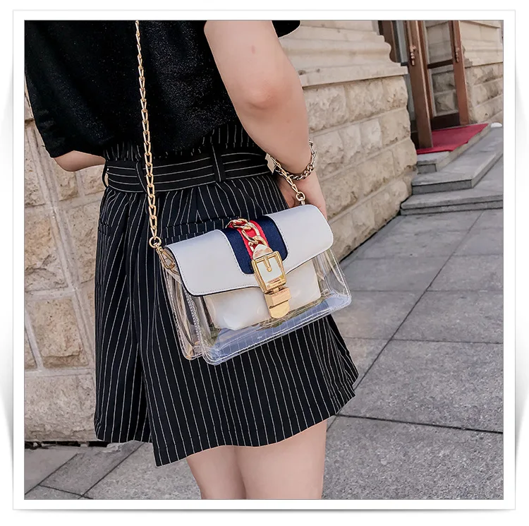 Прозрачный кошелек Роскошные сумки для женщин дизайнер tote bagsac основной femme через плечо